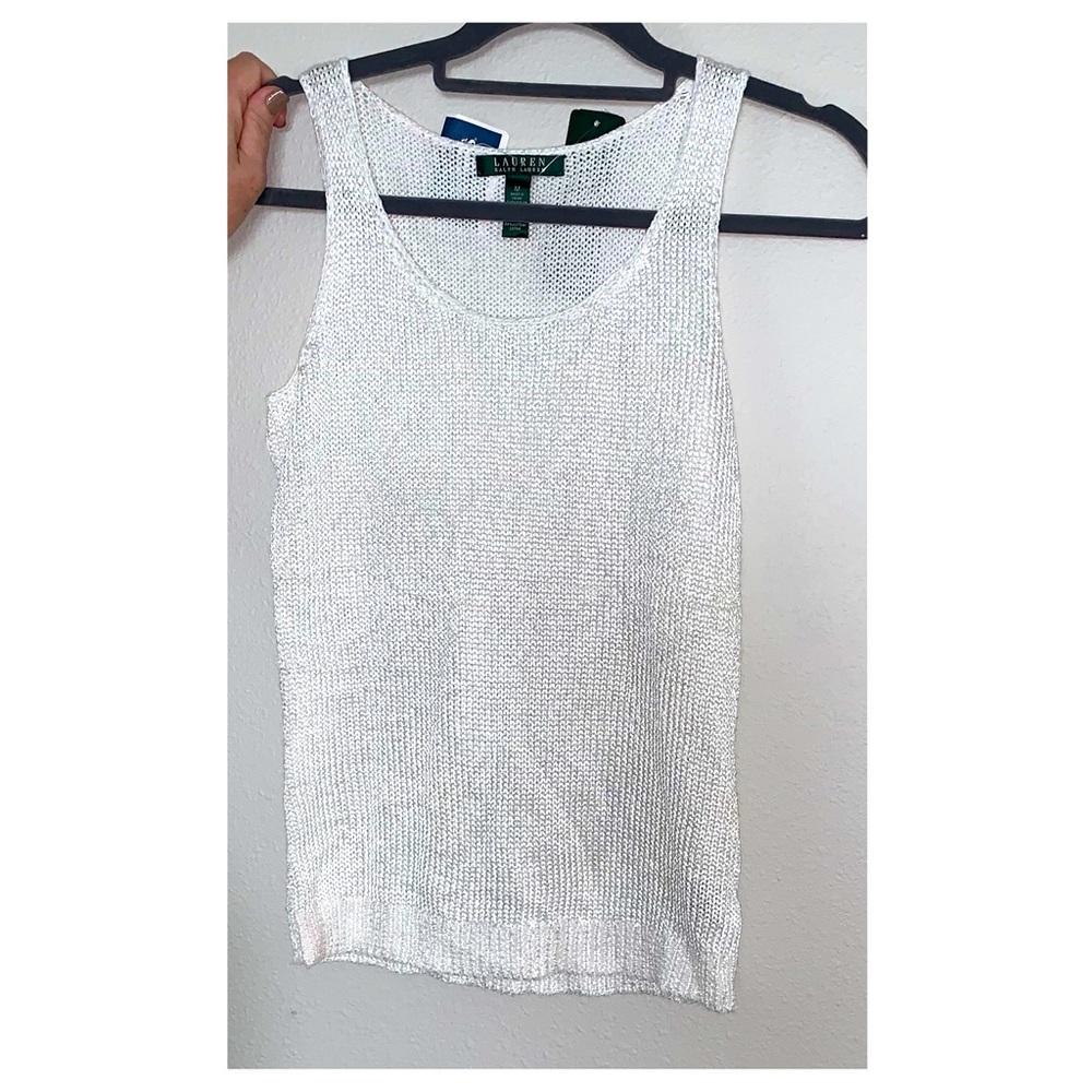 Ralph Lauren knit sweater tank.NWT